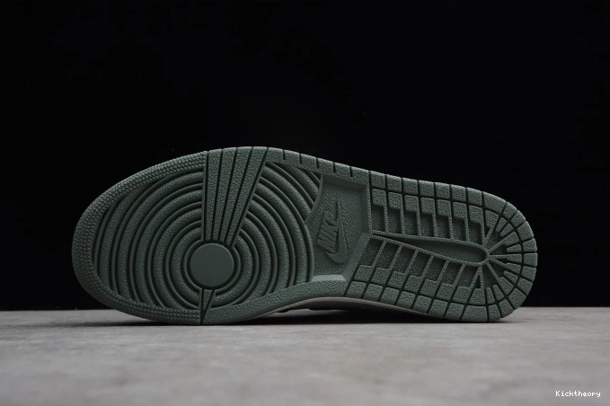 Kicktheory Green 1 Air Jordan Retro High 555088-135 Clay OG 0707